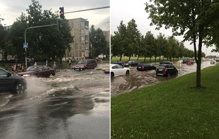 Liūtis nuplovė ne tik Kauną – skęsta Šiauliai ir Mažeikiai