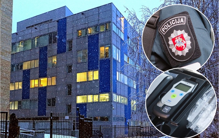 Policijos kriminalistinių tyrimų centre patikrino dirbantį pareigūną: nustatytas 3,64 prom. girtumas