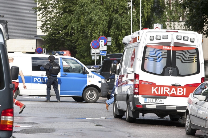 Dėl galimo žmonos padegimo Estijoje suimtas pabėgėlis