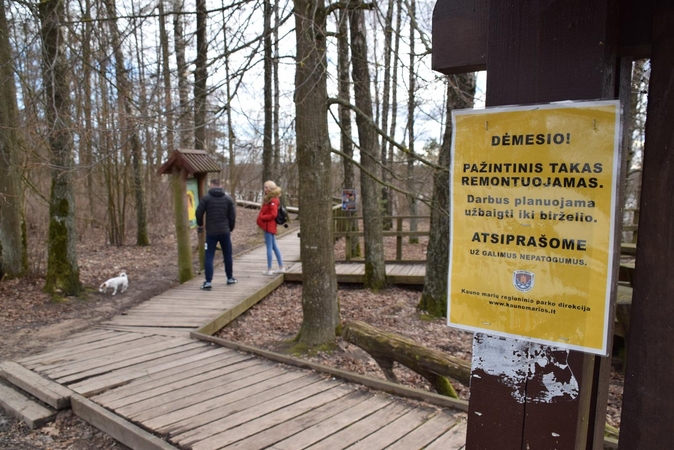Kadagių slėnis atsinaujins: prasidėjo remonto darbai