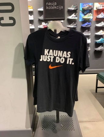 Kaunas reklamuoja „Nike“ ar „Nike“ Kauną? 