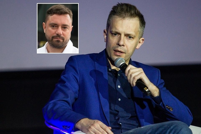 Liudvikas Andriulis (kairėje) ir Andrius Tapinas