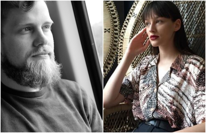 Šių metų „Pirmosios knygos“ konkurso laureatai – L. Kromalcaitė ir S. Vasiliauskas