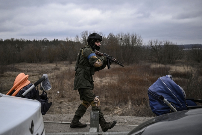 Ukrainos prezidento įgaliotinis: teritorinė gynyba sukomplektuota 100 proc.