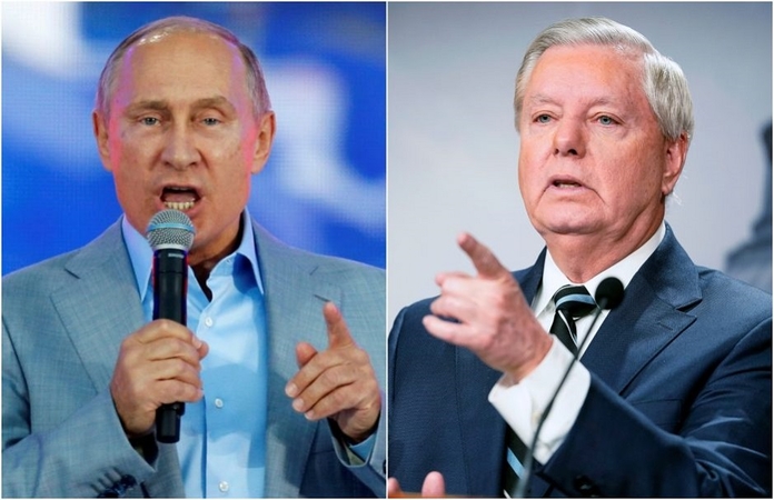 Įtakingas JAV senatorius ragina nužudyti V. Putiną