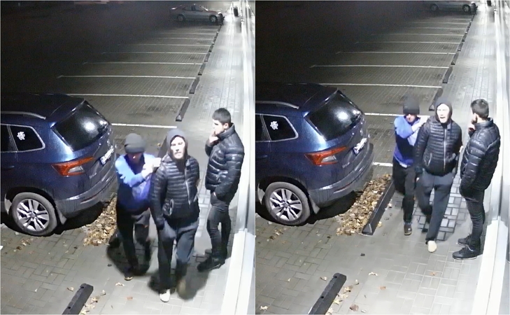 Policija aiškinasi, kas Kaune apgadino svetimą BMW