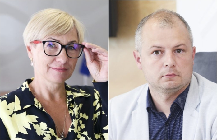 Jurgita Šiugždinienė ir Simonas Gentvilas