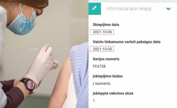 Sunerimo, kad buvo suleista pasenusi vakcina nuo COVID-19: specialistai teigia – įsivėlė klaida