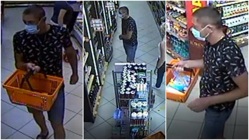 Po alkoholio vagystės – į policijos akiratį: pareigūnai turi klausimų šiam vyrui