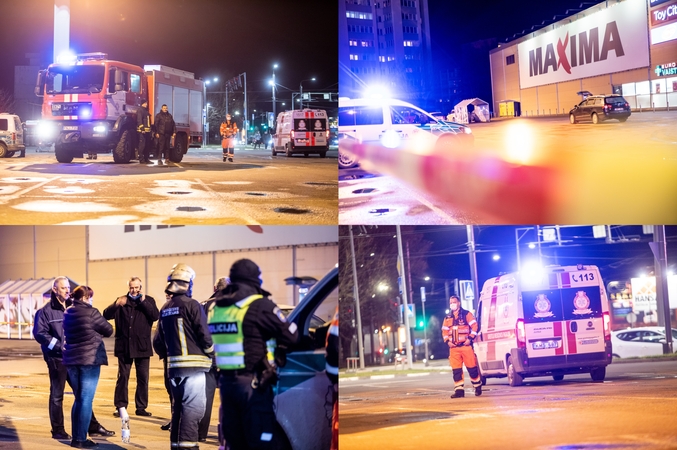 Melagingai pranešta apie Pramonės pr. „Maximoje“ padėtą sprogmenį: „Aro“ pareigūnai nieko nerado