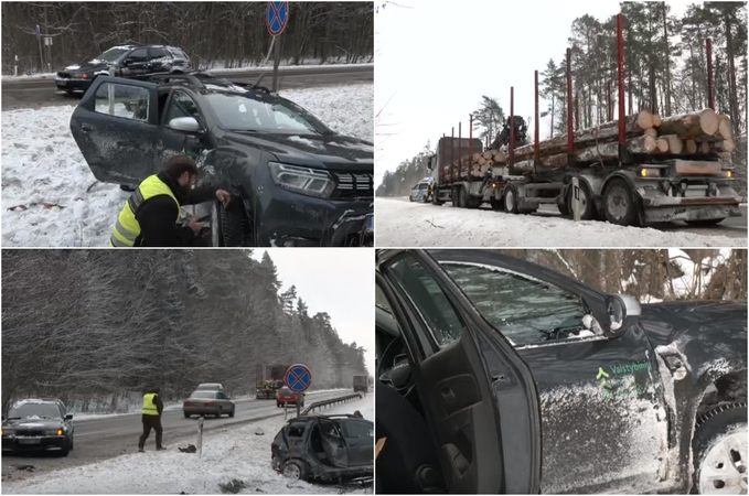 Po siaubingų avarijų kelininkai primena: jau – nebe vasara