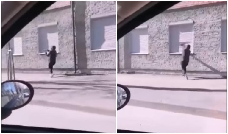 Šilutėje sulaikytas komisariato langus daužęs neblaivus vyras