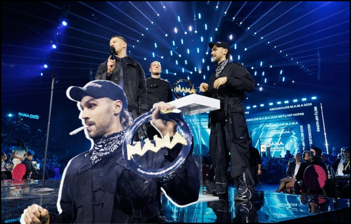 Ant M.A.M.A. scenos užsirūkęs reperis: mes, kanapių rūkytojai, esame laisvi Lietuvos piliečiai