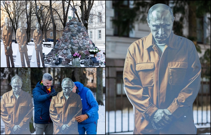 Vilniuje – akcija „PUTinJail“: Vakarai nenori matyti tiesos
