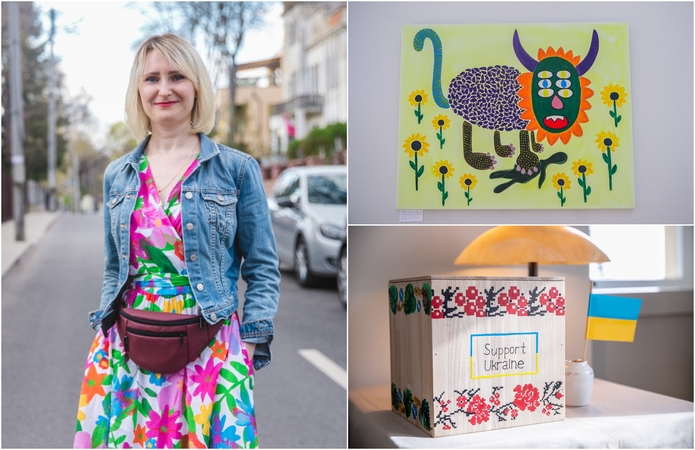 Ukrainietė menu ramina sielą Lietuvoje