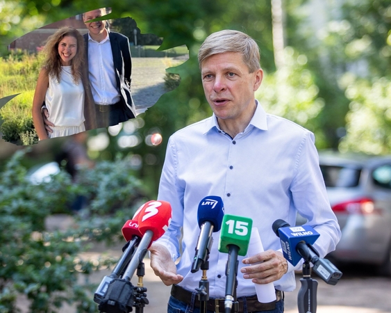 Remigijus Šimašius ir naujoji jo žmona Gilma