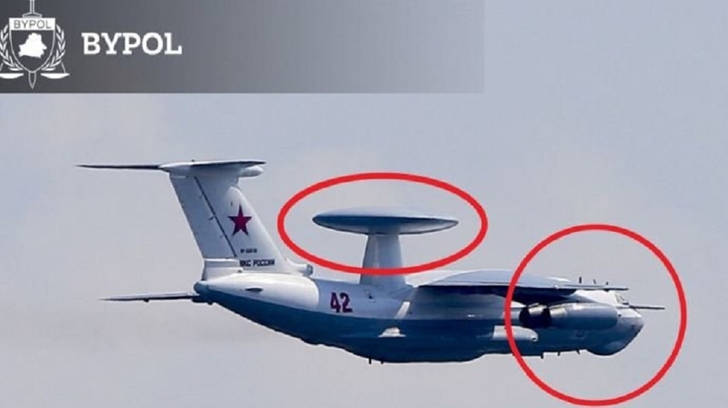 Opozicija: Baltarusijos aerodrome sunaikintas Rusijos lėktuvas