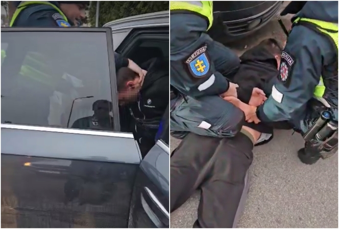 Kaune siautėjo girtas vairuotojas iš Ukrainos – dar labiau įkaušęs už tiltą apgriovusią tautietę