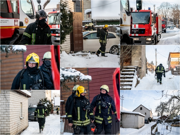 Kaune – gaisrų bumas: ugniagesiai gesino liepsnojantį rūsį
