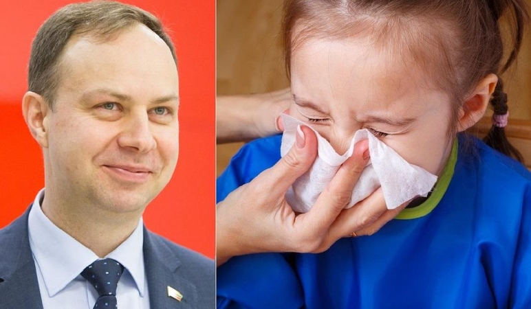 A. Verygos požiūris į sloguojančius vaikus sukėlė nerimą: darželiai taps ligoninėmis?