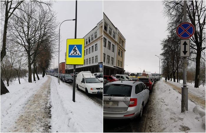 Dėl sūrio ir dešros turgaus lankytojai pažeidinėja Kelių eismo taisykles?