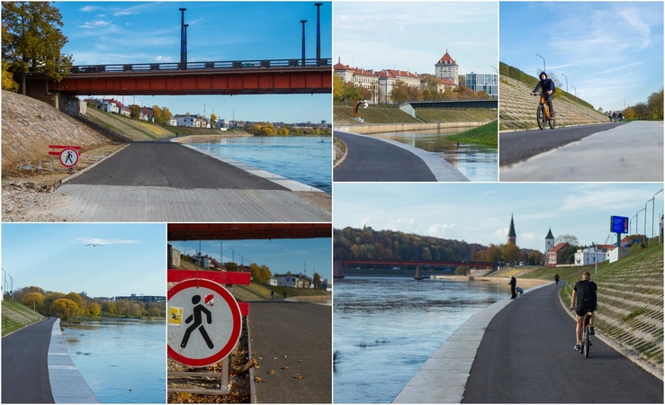 Nemuno krantinėje teks būti labai atsargiems: atitvarų nebus