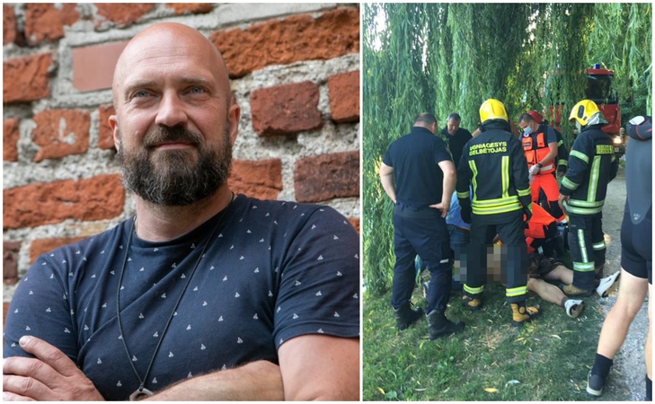 Skęstančią moterį gelbėjęs Vygandas: kiekvienas žmogus vertas gyventi