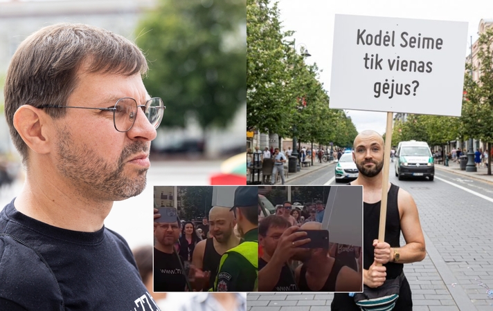 T. V. Raskevičiaus pabučiuotas Celofanas: jei ne pareigūnai, būtų gavęs į dantis