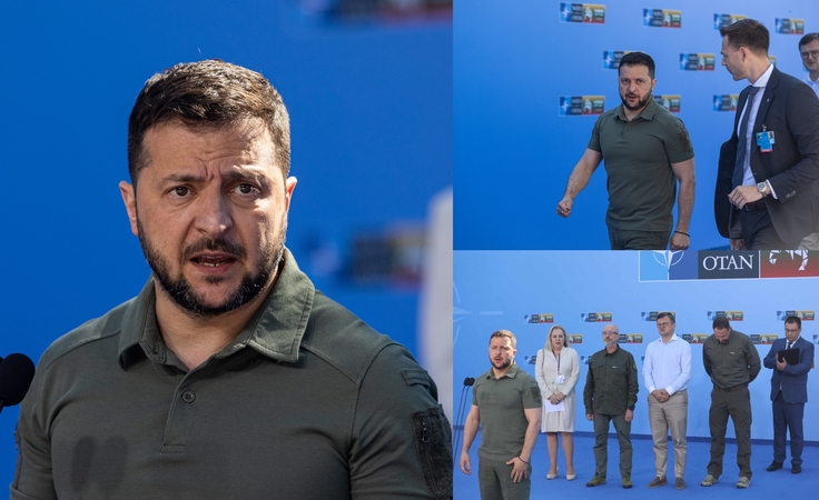V. Zelenskis atvyko tartis dėl Ukrainos narystės sąlygų NATO: norime viską suprasti vienodai