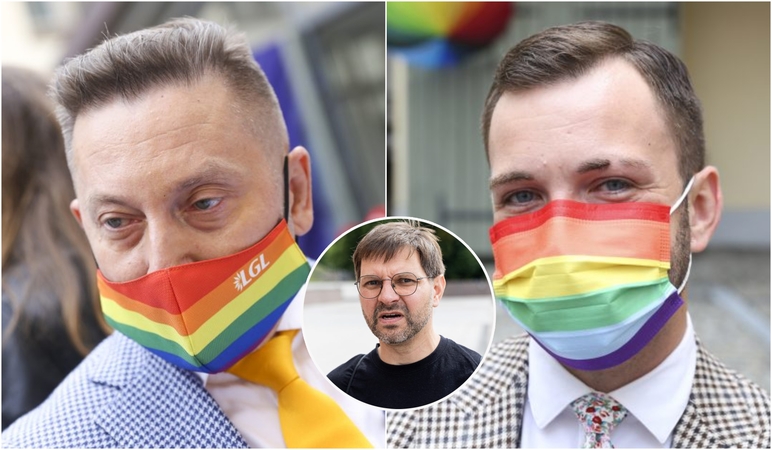 Gėjų lygos vadovas V. Simonko: Celofanas lindo ir prie manęs