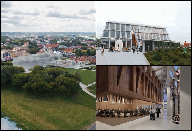 Paaiškėjo, kaip galėtų atrodyti Kauno senamiesčio prieigos