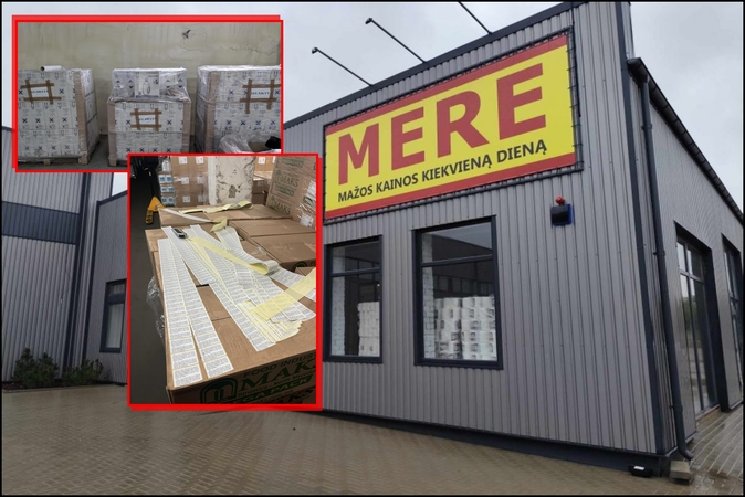 Kratos „Mere“ parduotuvėse: teisėsaugininkai įtaria, kad čia prekiauta buitinės chemijos klastotėmis