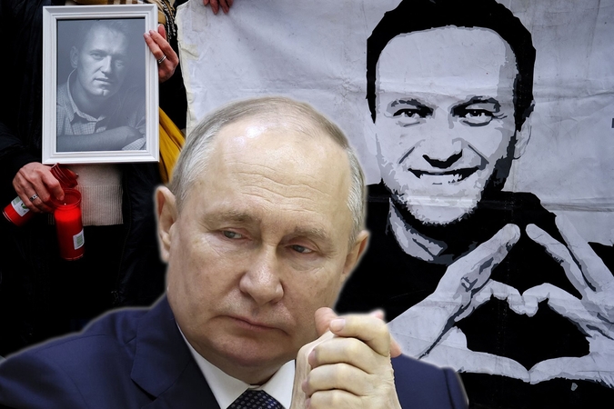 O. Scholzas: A. Navalną nužudė Rusijos režimas