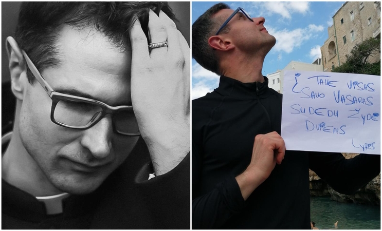 Vertybė: kunigas Benas įsitikinęs – šiandien laikas yra pati brangiausia dovana.
