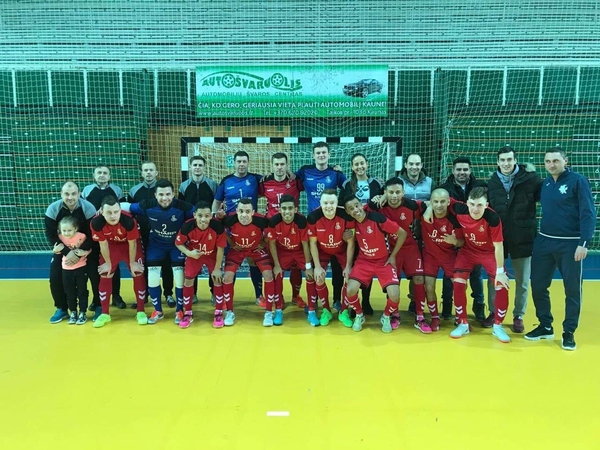 „Betsafe-Futsal A lygos“ čempionai – Kauno „Vytis“