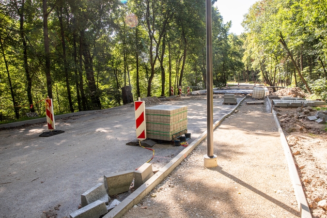 Atidarymas: Radvilėnų pl. atkarpoje iki rudens bus atnaujintas eismas.