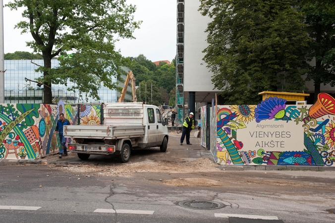 Kada Vienybės aikštės projektą pamatys kauniečiai?