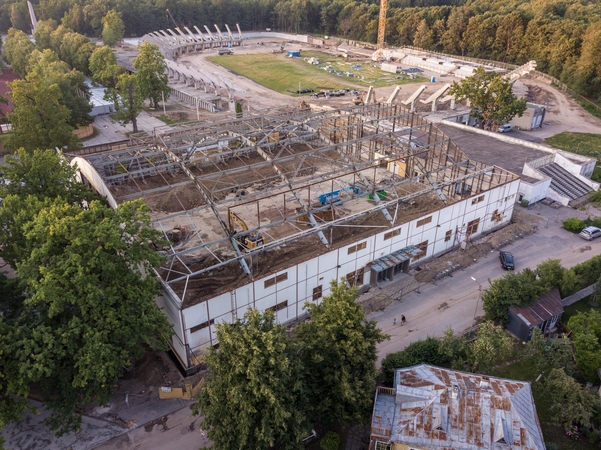 Procesas: jau atlikta didžioji dalis griovimo darbų.