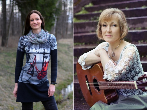 Ingrida Veliutė (kairėje) r Ilona Papečkytė (dešinėje)