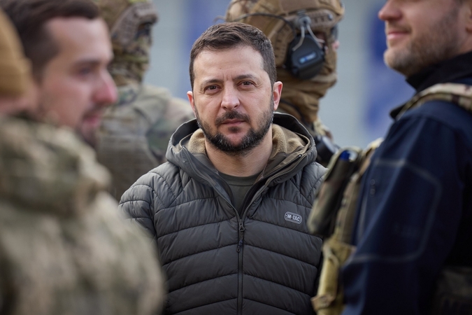 V. Zelenskis įvardijo taikos sąlygas