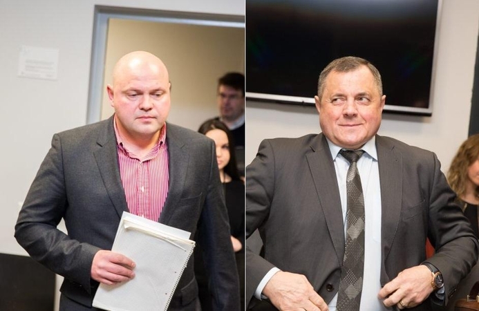 Gytis Obelienius (kairėje) ir Ivanas Dorošas (dešinėje)
