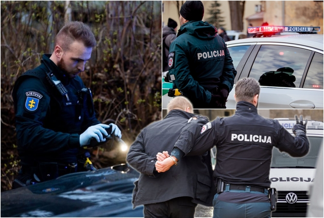 Policininką sužalojusiam kelių gaideliui ketinama pateikti įspūdingą sąskaitą (vaizdo įrašas)