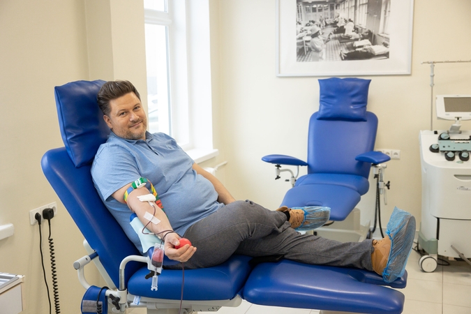 Atlikėjas M. Vitulskis pamatė Nacionalinio kraujo centro kasdienybę: neliko jokių dvejonių