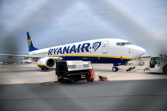 „Ryanair“ pilotų streikas: atšauktas kas šeštas skrydis Europoje