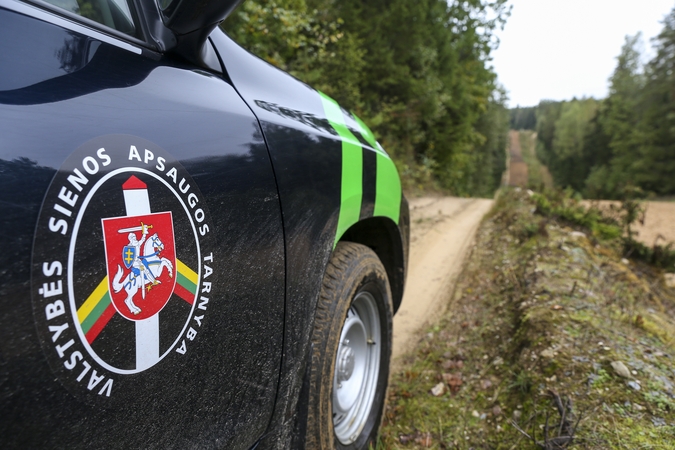 Dar viena VSAT pareigūnų grupė išvyko saugoti Latvijos sienos su Baltarusija