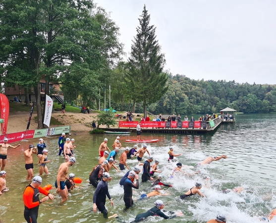Vilniaus plaukimo maratone – nauji rekordai