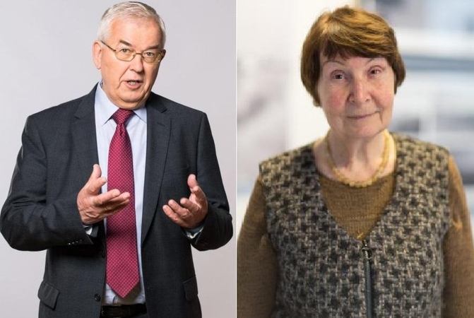 Laima Šinkūnaitė ir Rymantas Jonas Kažys