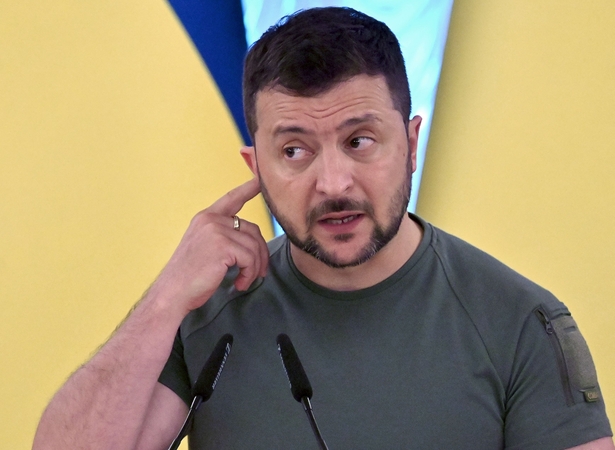 V. Zelenskis žeria kaltinimus kai kuriems Vakarų partneriams