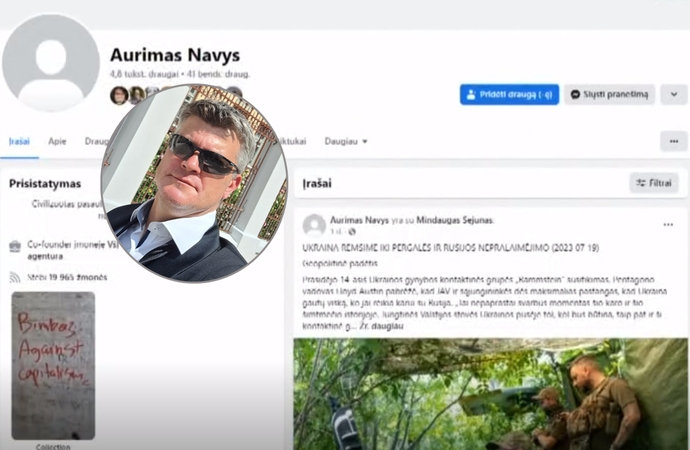 Atsargos karininko feisbuke pasirodė teroristinis, pornografinis turinys: pasidarbavo programišiai