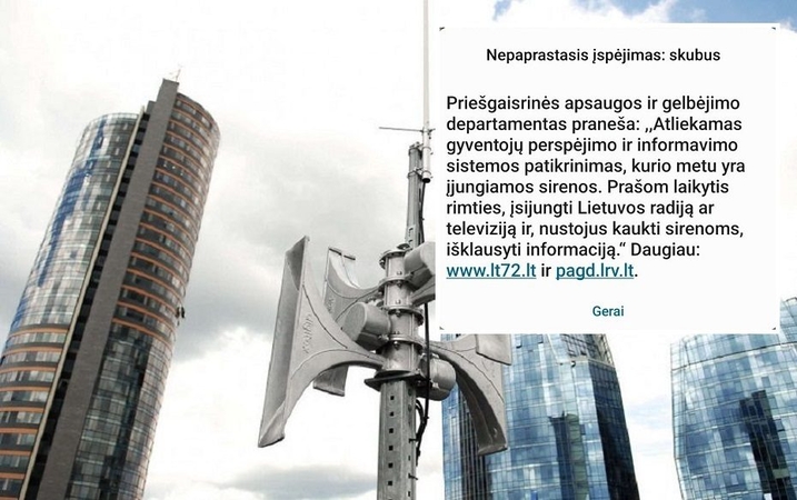 Sirenų negirdėjo, žinučių negavo: pratybos išryškino trūkumus